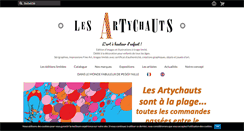 Desktop Screenshot of lesartychauts.com