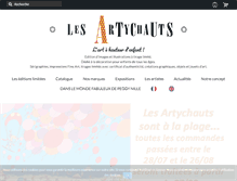 Tablet Screenshot of lesartychauts.com